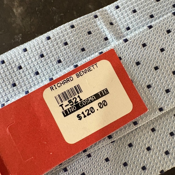 NWT 🇮🇹 designer Tino Cosma Designer Silk Tie - Picture 3 of 11